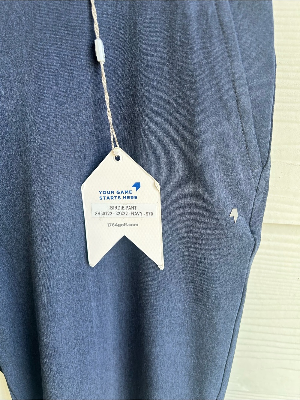 Men's‎ Golf Pants in Navy - Tailored Straight Fit NWT - Picture 6 of 9